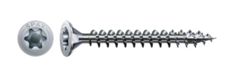 SPAX vrut 5x60mm zápustná hlava TXS,W,4C MH