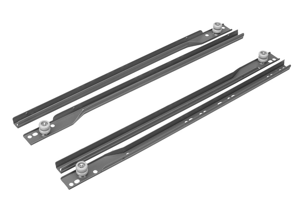 StrongWire Výsuv kolečkový roller pro 16mm korpus antracit