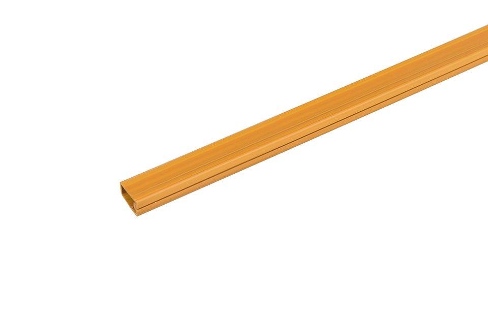 StrongLumio Elektroinstalační lišta 12x7mm samolepící, imitace dřeva natur, 1m