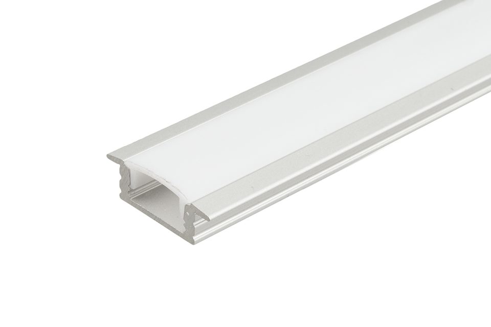 StrongLumio krycí lišta pro LED profil Ormio, 2m mléčná