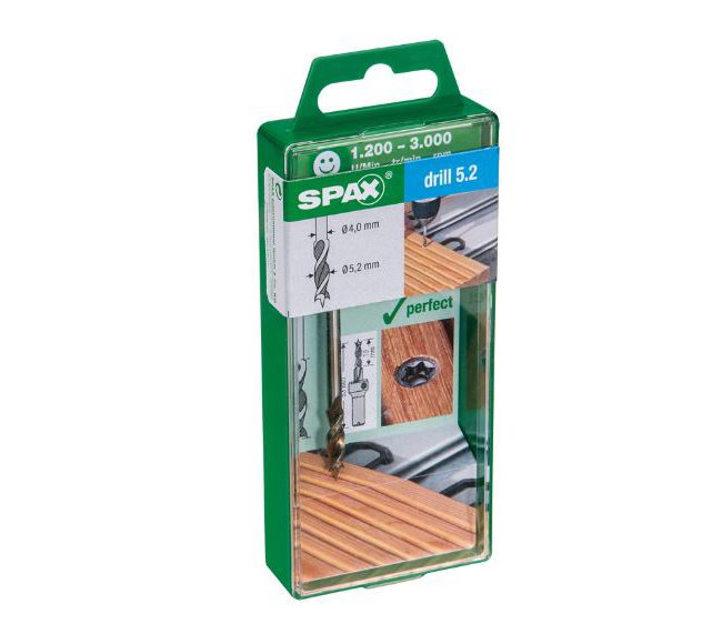 SPAX vrták pro terasové vruty 5,2mm