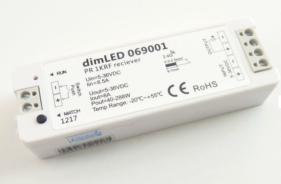 TL-přijímač dimLED PR 1KRF