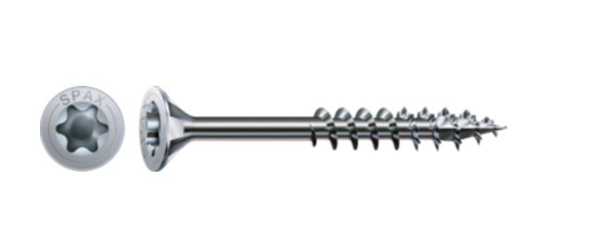 SPAX vrut 6x80/46mm zápustná hlava TXS,W,4C MH částečný závit