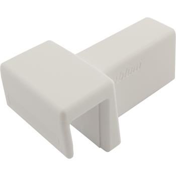 BLUM ZC7U10E0 Ambia-line držák příčného relingu pro LBX pure Hedvábně bílá SW-M