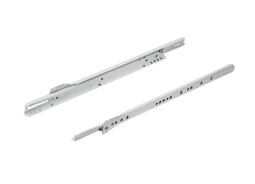 StrongRoll kolečkový výsuv, 450mm/25kg (18"), bílá