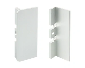 TULIP Gola uzavřená koncovka C profilu kov eloxovaný hliník P+L