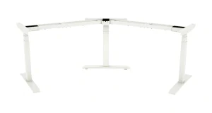 STRONG Elektricky stavitelná podnož pro rohové řešení bílá matná