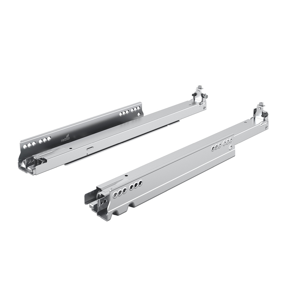K-HETTICH Actro 5D skrytý celovýsuv, 550mm/70kg, sada pro 16mm, spojky, SiSy