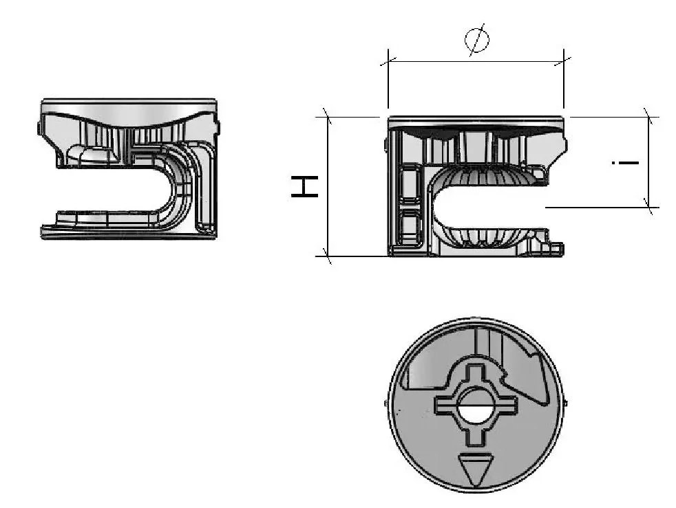 Excentr spojovacího kování EC28 15/13,5