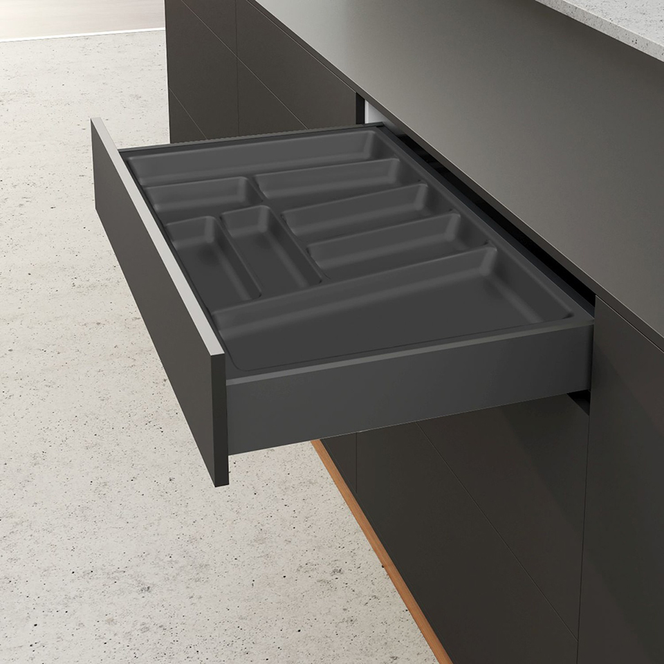HETTICH ORGATRAY 740 Š.900 / L.500 ANTRACIT