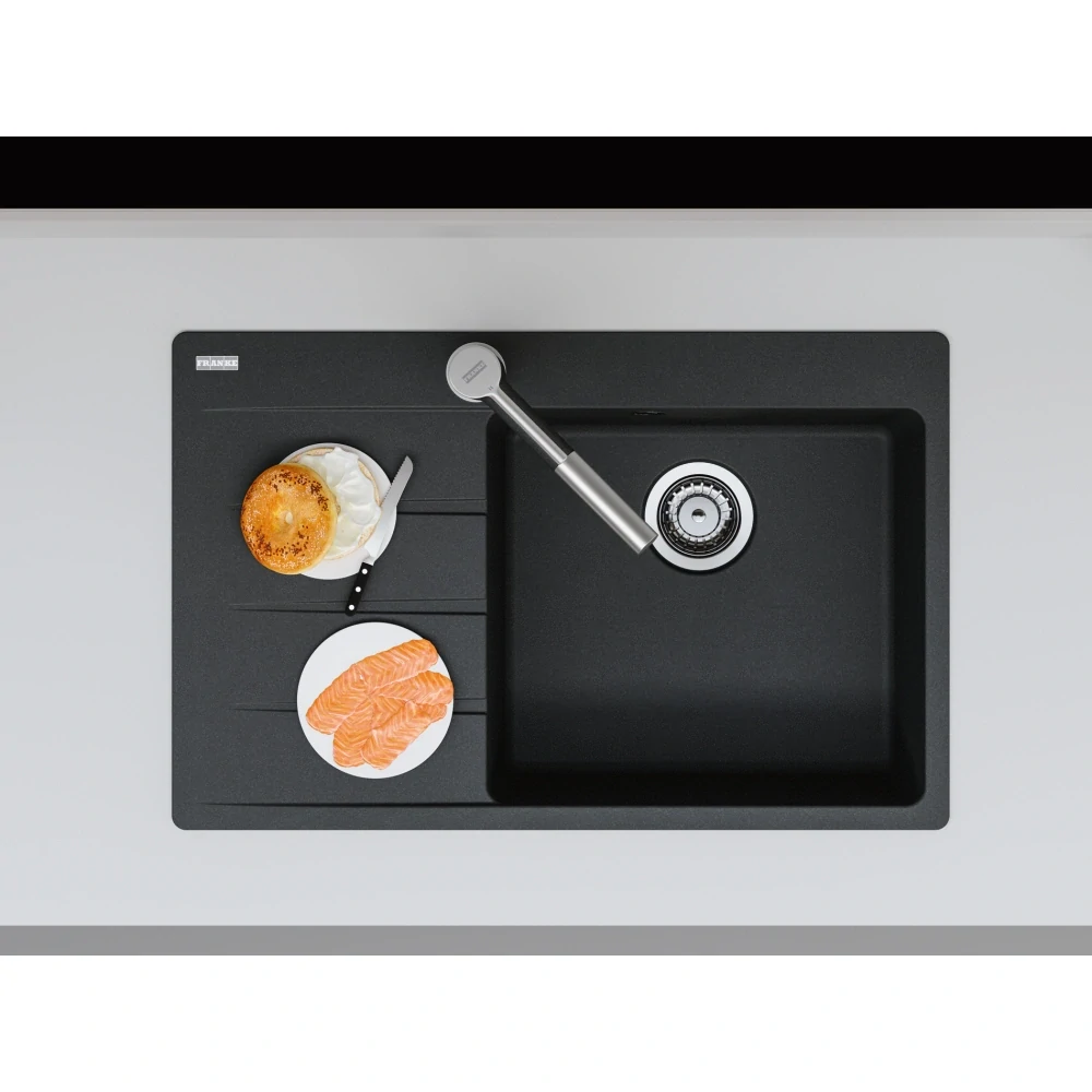 FRANKE Dřez CNG 611-78 TL/7 780x500mm onyx