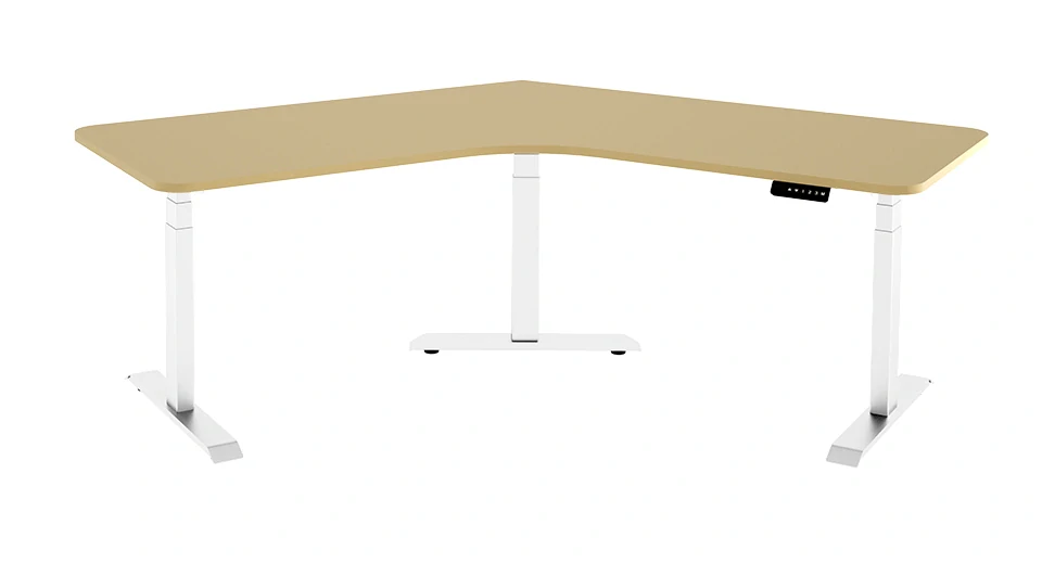 STRONG Elektricky stavitelná podnož pro rohové řešení bílá matná