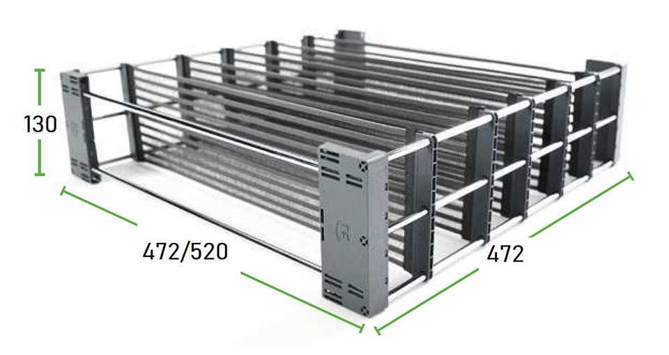 KES 005360 SpaceFlexx organizér zásuvky hloubka 500mm