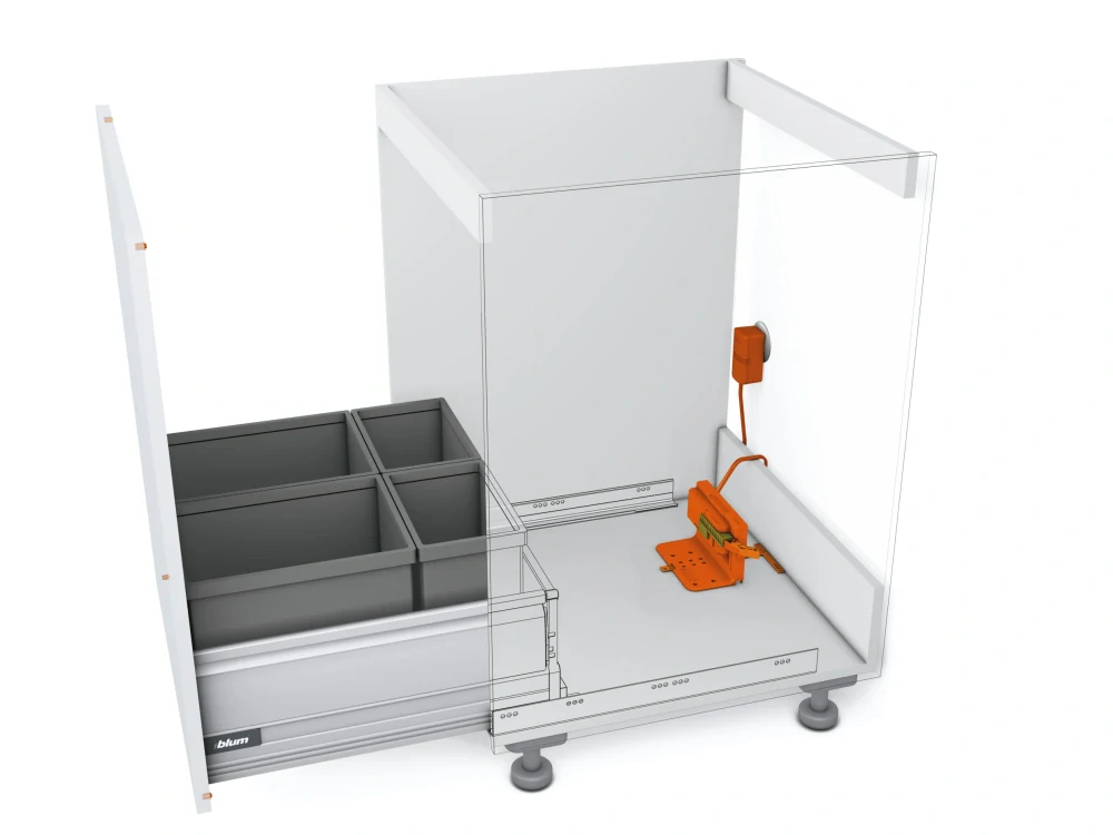 BLUM Z10UB00EE Servodrive Uno, sada pro jednu zásuvku včetně trafa (new 2025)