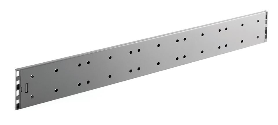 K-StrongMax 16 zásuvka H89/500mm, šedá, příborník SM 600, protiskluz černá