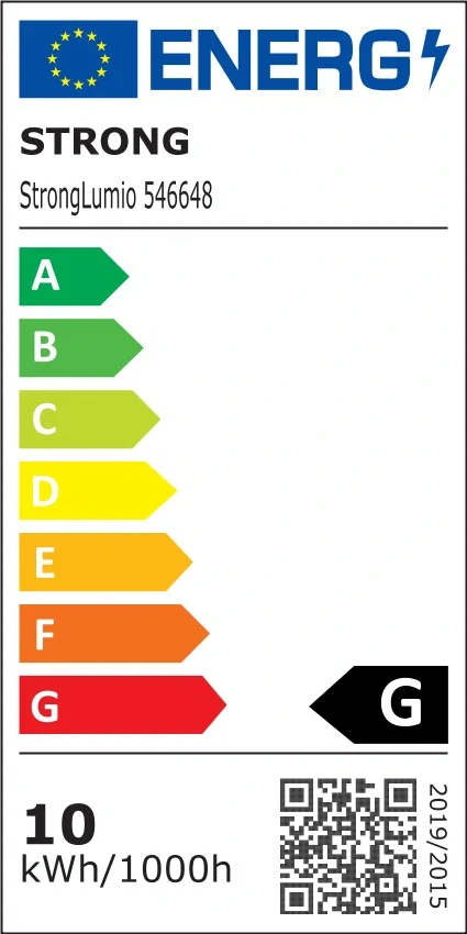 StrongLumio LED pásek neon 4x10 mm 24V 9,6W (168 LED/m) IP67 bílá teplá